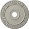 Ekena Millwork Wreath Ceiling Medallion (Fits Canopies up to 6"), 21 1/8"OD x 3 5/8"ID x 7/8"P, Pot of Cream CM21WRPCF - alternate 1